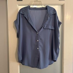 Blue Women's Top